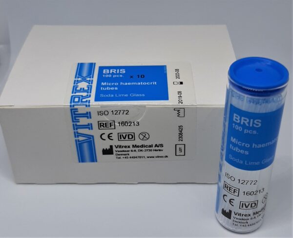 Tubo Capilares Sin Heparina x 100 unds